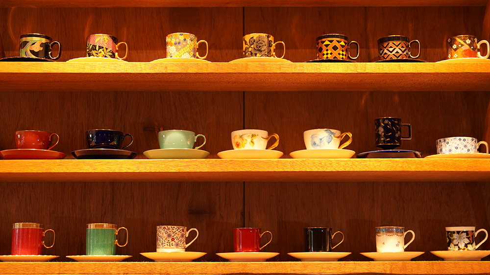 こだわりのカップ